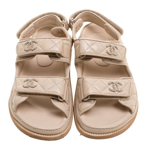 sandale chanel femme 2020|Chanel velcro sandals price.